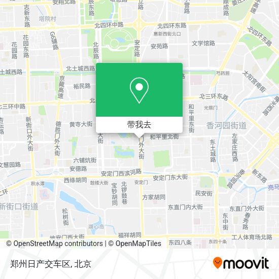 郑州日产交车区地图