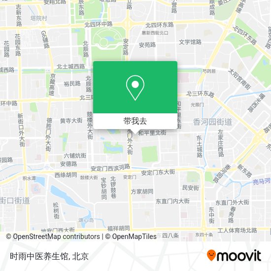 时雨中医养生馆地图