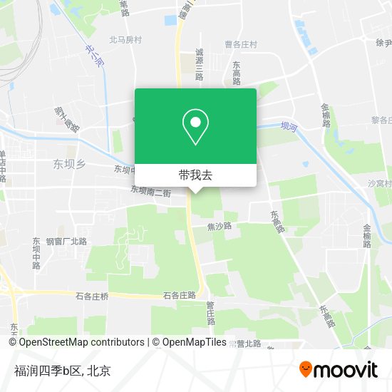 福润四季b区地图
