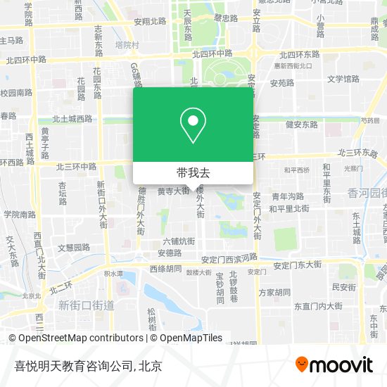 喜悦明天教育咨询公司地图