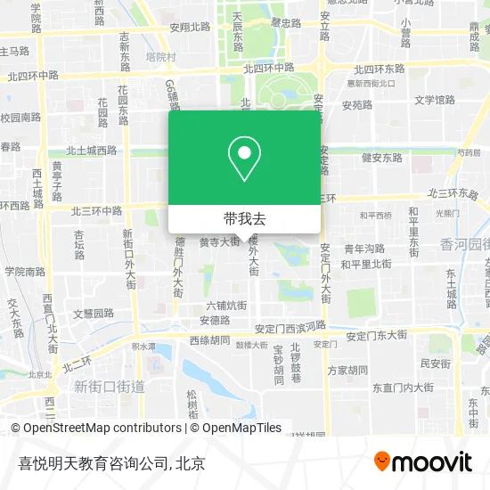 喜悦明天教育咨询公司地图