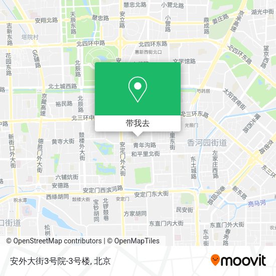 安外大街3号院-3号楼地图