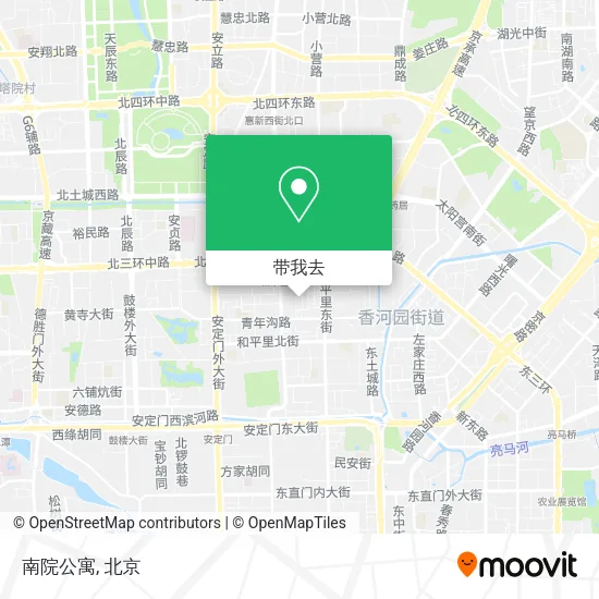 南院公寓地图