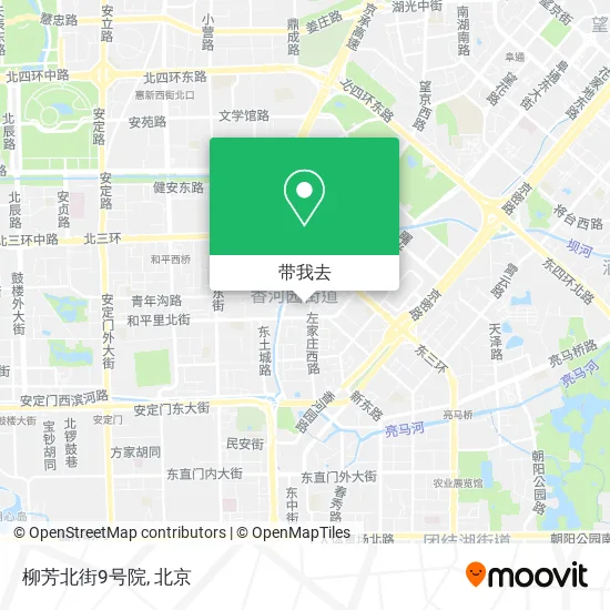 柳芳北街9号院地图