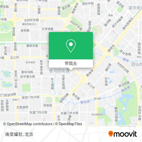 南里爆肚地图