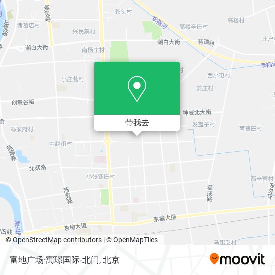 富地广场·寓璟国际-北门地图