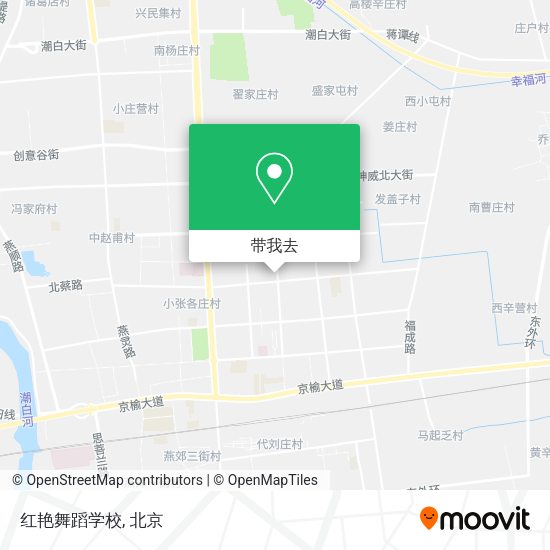 红艳舞蹈学校地图