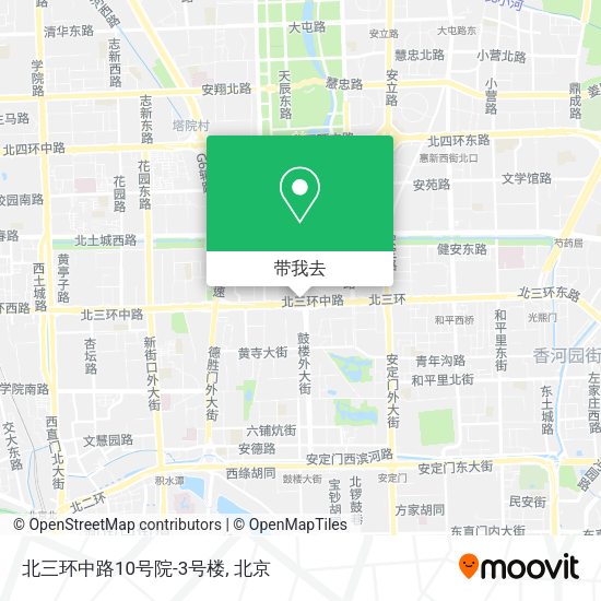 北三环中路10号院-3号楼地图