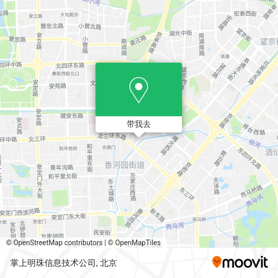掌上明珠信息技术公司地图