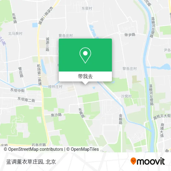 蓝调薰衣草庄园地图