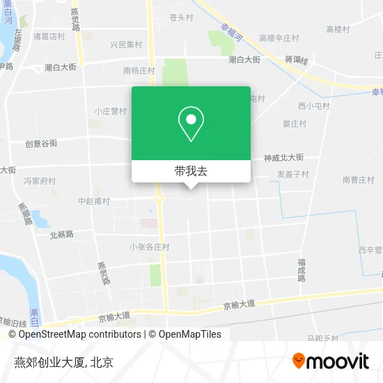 燕郊创业大厦地图