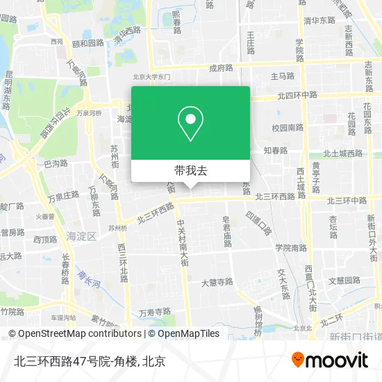北三环西路47号院-角楼地图