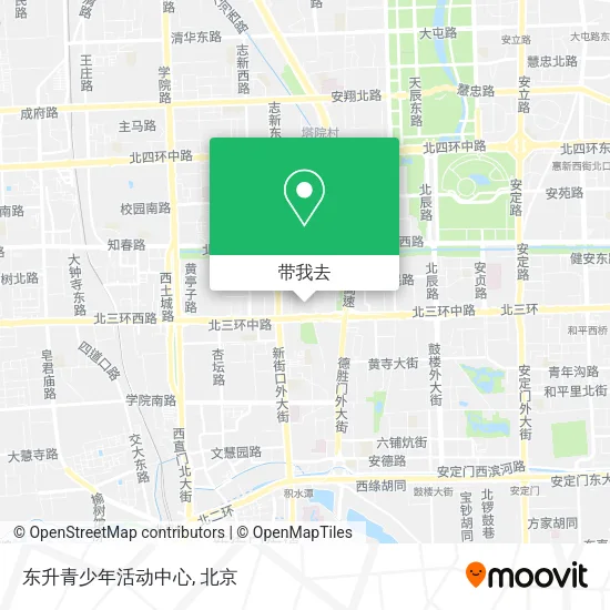 东升青少年活动中心地图