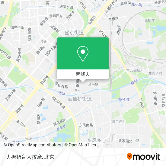 大拇指盲人按摩地图