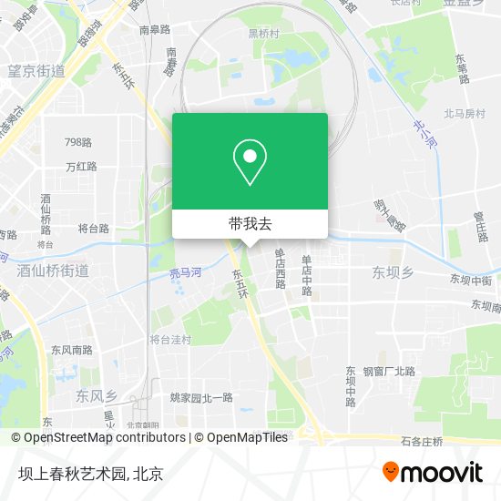 坝上春秋艺术园地图