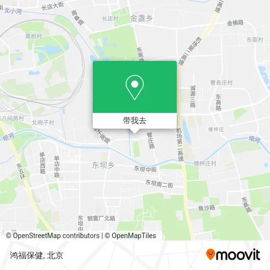 鸿福保健地图