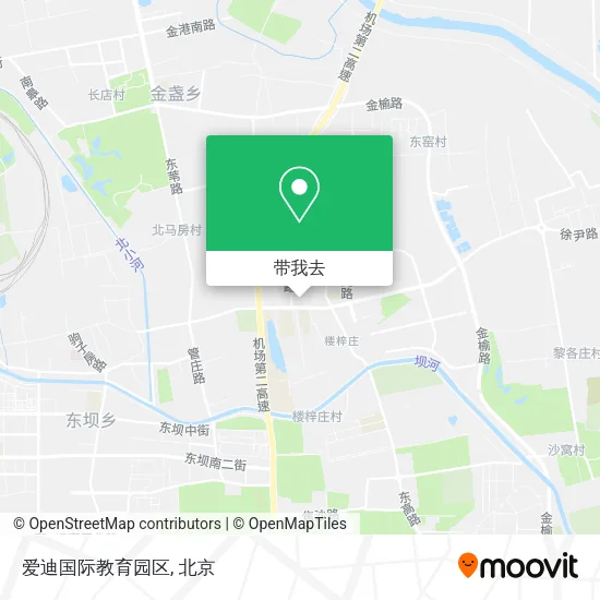 爱迪国际教育园区地图