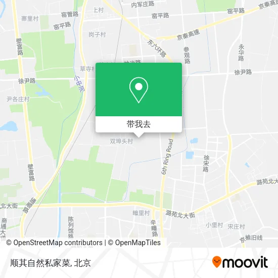 顺其自然私家菜地图