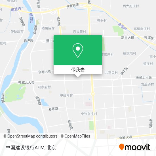 中国建设银行ATM地图