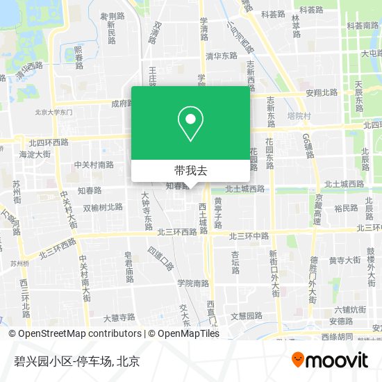 碧兴园小区-停车场地图