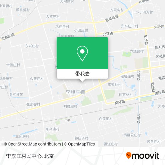 李旗庄村民中心地图