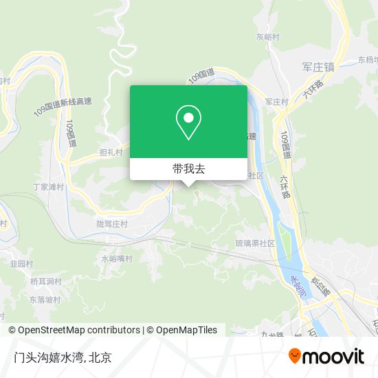 门头沟嬉水湾地图