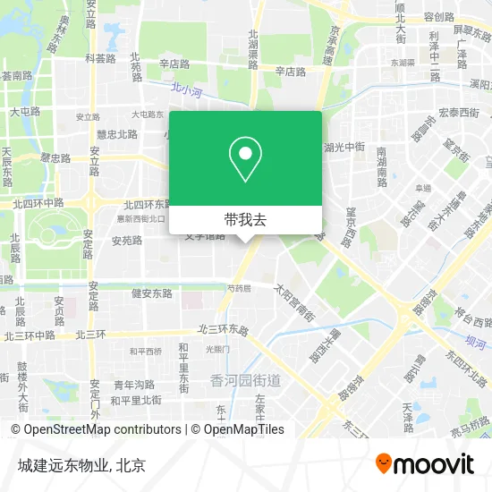 城建远东物业地图