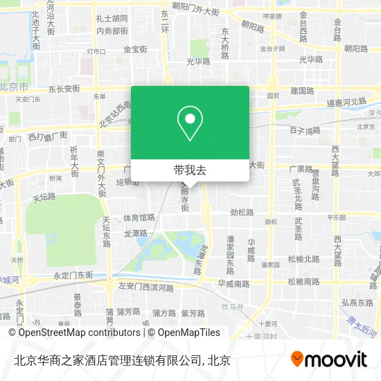 北京华商之家酒店管理连锁有限公司地图