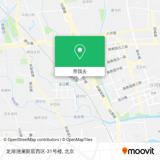 龙湖滟澜新宸西区-31号楼地图