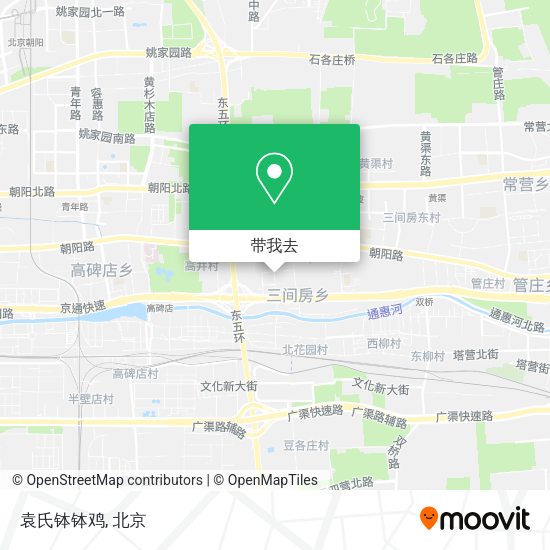 袁氏钵钵鸡地图