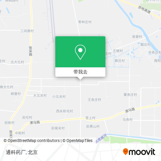 通科药厂地图