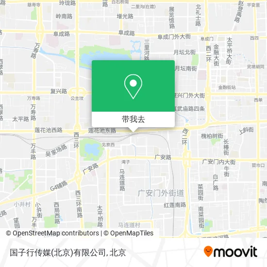 国子行传媒(北京)有限公司地图