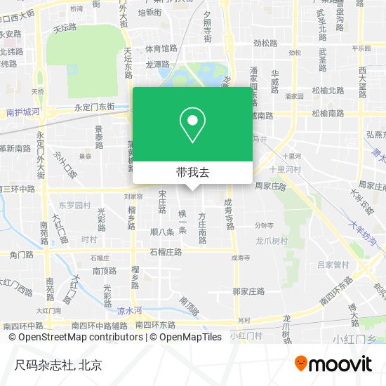 尺码杂志社地图