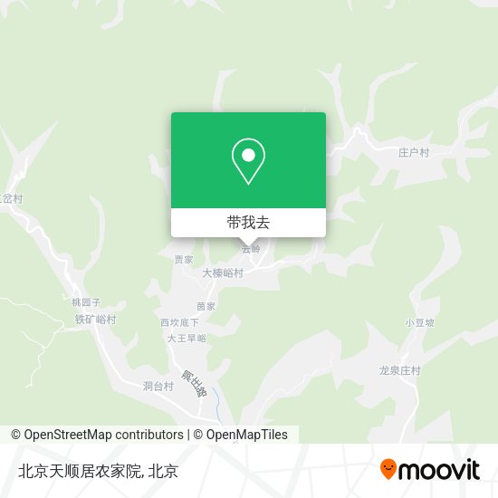 北京天顺居农家院地图