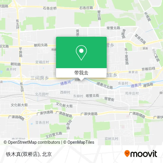 铁木真(双桥店)地图