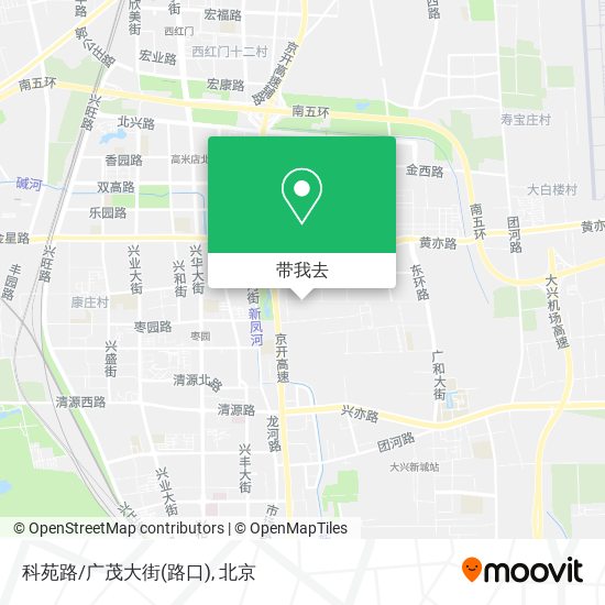 科苑路/广茂大街(路口)地图