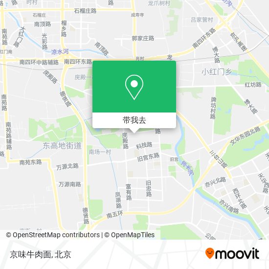 京味牛肉面地图