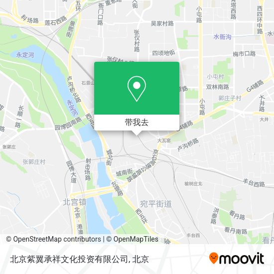 北京紫翼承祥文化投资有限公司地图