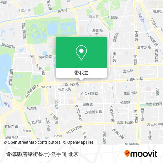 肯德基(善缘街餐厅)-洗手间地图