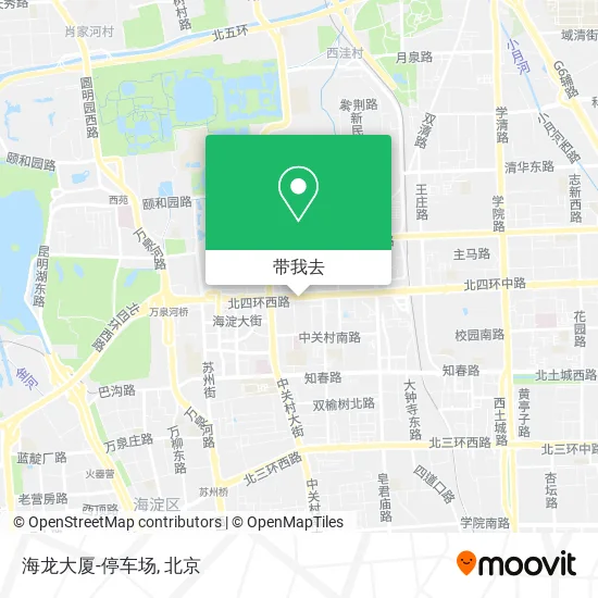 海龙大厦-停车场地图