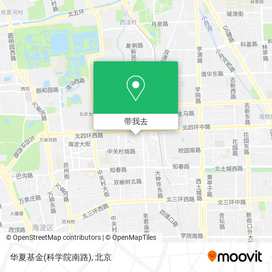 华夏基金(科学院南路)地图