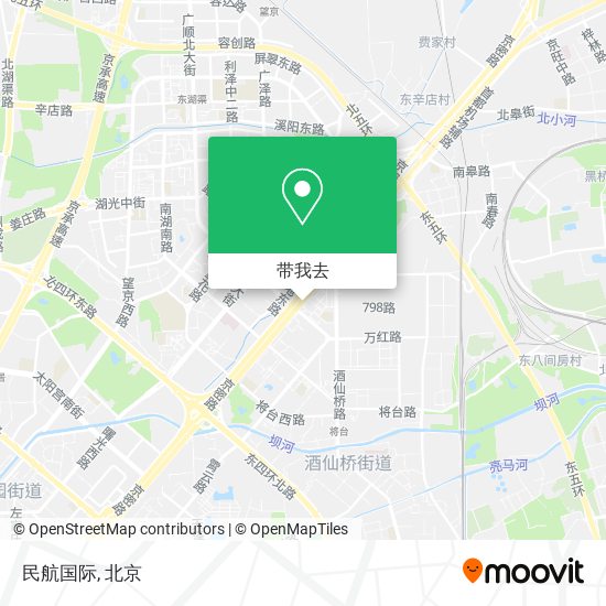 民航国际地图