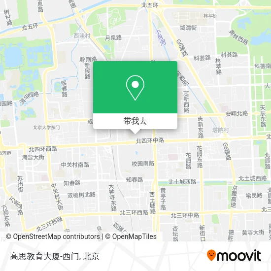 高思教育大厦-西门地图