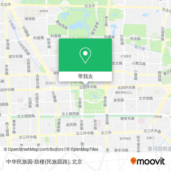 中华民族园-鼓楼(民族园路)地图