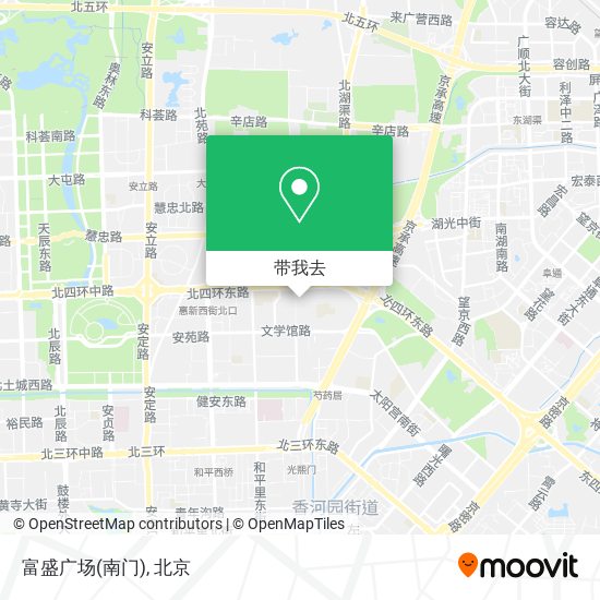 富盛广场(南门)地图