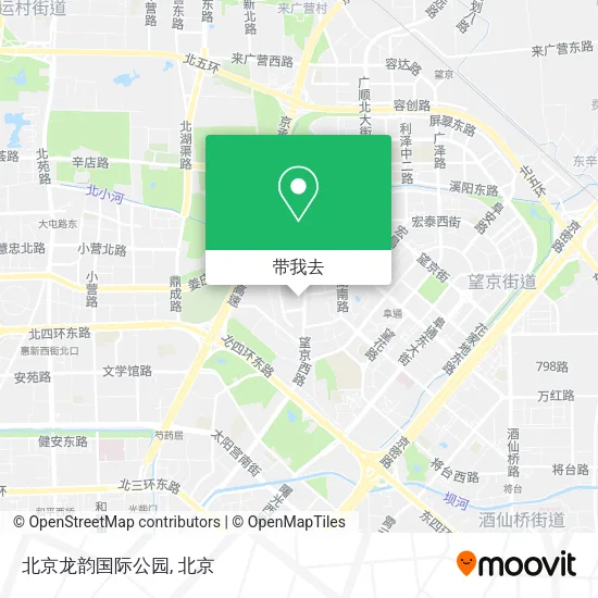 北京龙韵国际公园地图