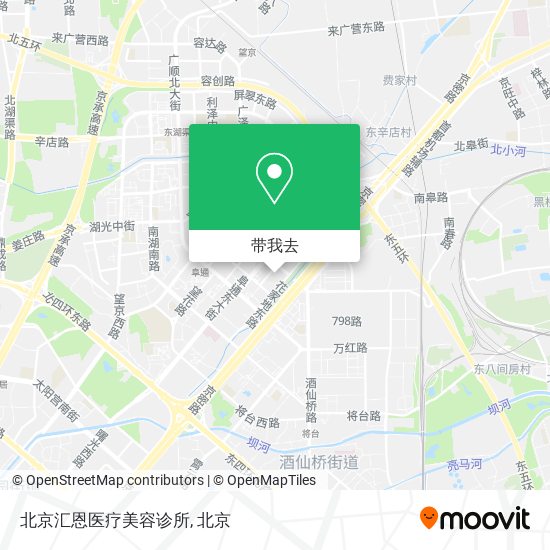 北京汇恩医疗美容诊所地图