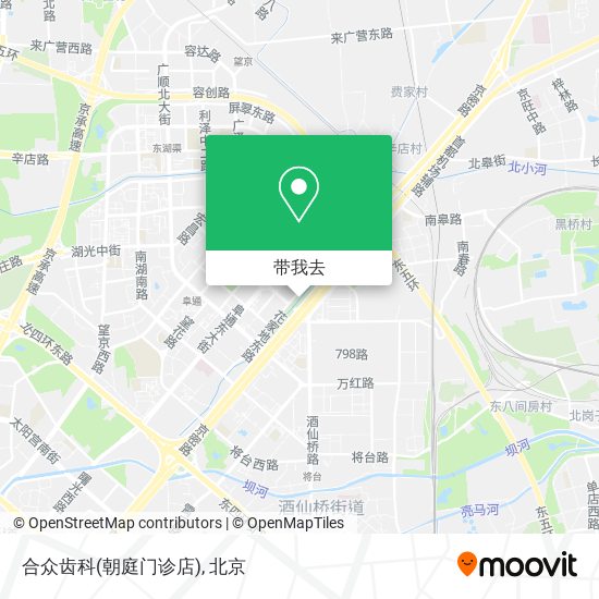 合众齿科(朝庭门诊店)地图