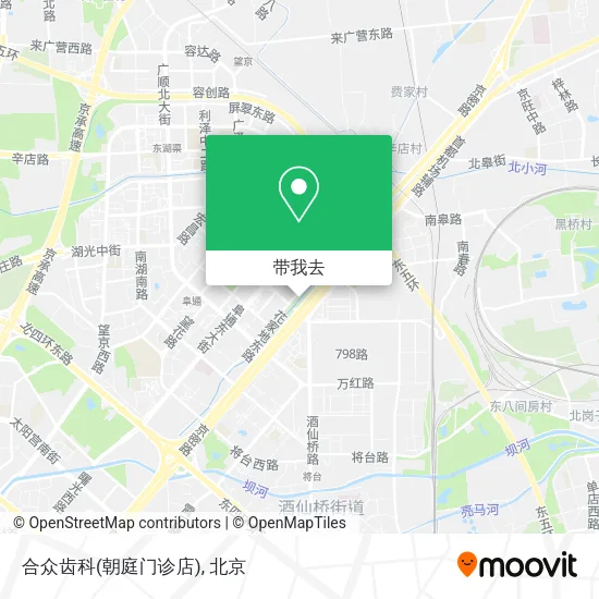 合众齿科(朝庭门诊店)地图