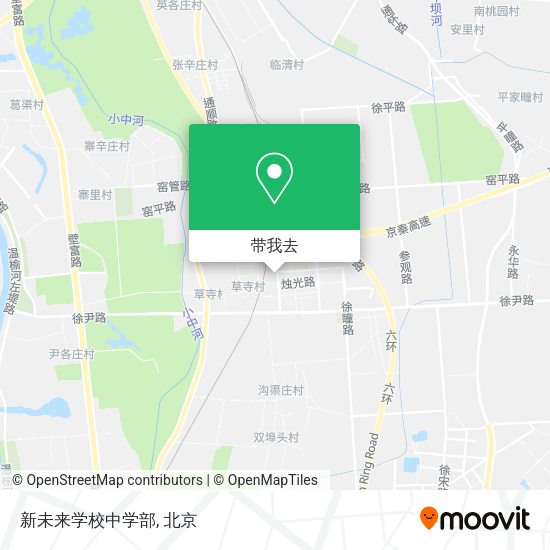 新未来学校中学部地图